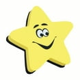 thumbnail image 2 of Ashley Productions Magnetic Whiteboard Erasers, 3 3/4", Star, Pack Of 6, 2 of 2