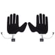 thumbnail image 1 of Almohadillas para guantes calefactores eléctricos, hoja calefactora para guantes de 5 dedos con 3 engranajes ajustables para esquiar y ciclismo, 2 uds., 1 of 5