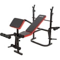 thumbnail image 2 of Banco De Ejercicio Universal Fitness Multiposicion Banco De Pesas GYM En Casa Plegable Y Ajustable Banco De Entrenamiento Pecho Brazo Abdomen Fitness (Negro), 2 of 9