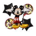 thumbnail image 5 of Juego de decoración para fiestas con globos de aluminio de Mickey Mouse, globo de látex con cabeza de Mickey de dibujos animados de 32 pulgadas, número rojo, suministros para fiestas de cumpleaños inf, 5 of 5