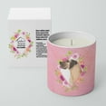 thumbnail image 2 of Carolines Treasures CK4234CDL Fawn Great Dane Soy Candle 10 oz Decorative Gift Scented Soy Candles for Home Pink Flowers, 2 of 2