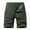 Army Green, variant on AOOCHASLIY Shorts Men Clothes Men's Shorts Multi Pocket Cargo Pants Loose Casual Pants Straight Leg Pants