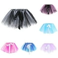 thumbnail image 4 of Women's Tutu Skirt 2025 Princess Soft Ballet Dance Cosplay Bridesmaid Petticoat Tutu for Women Womens Tutu Skirt 80s Costumes for Women Tulle Tutu Skirts Party Festival Carnival, 4 of 4