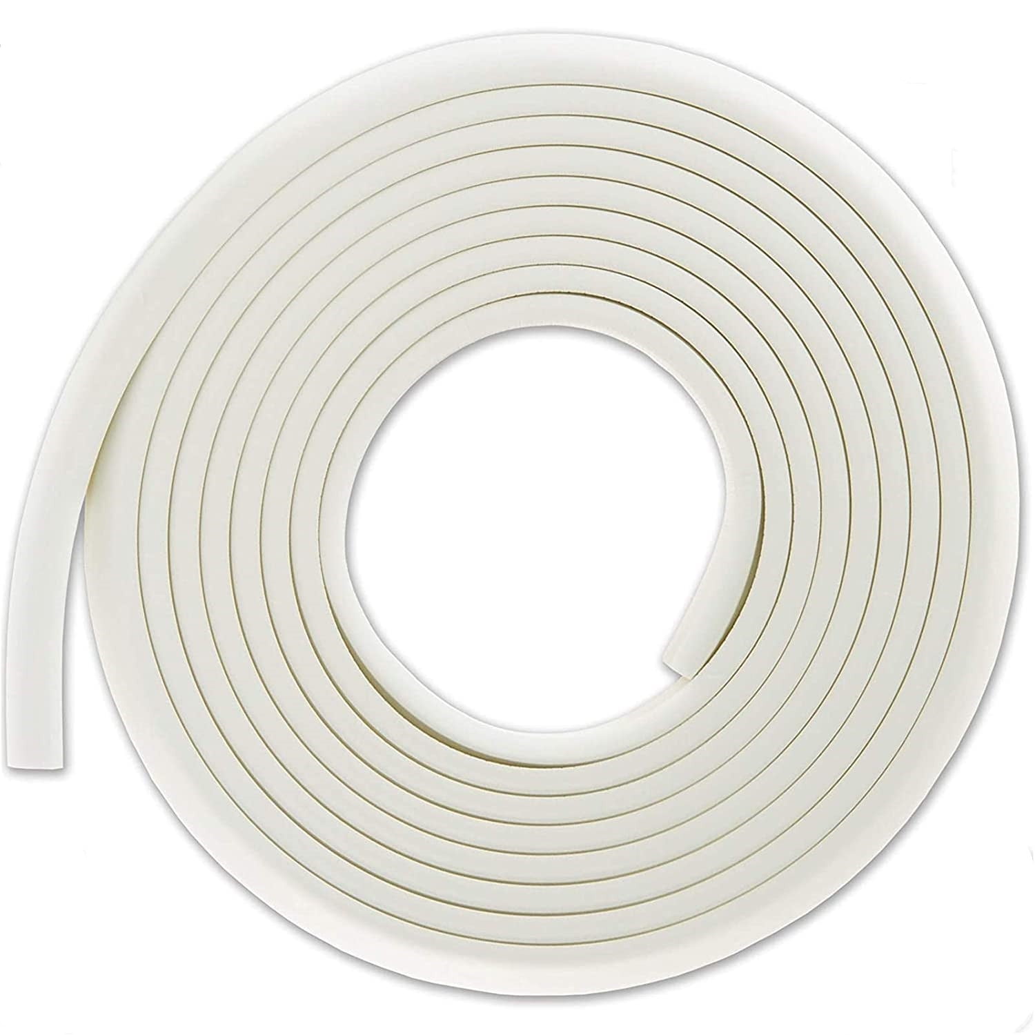 1pc Beige Baby Safety Furniture Edge and Corner Bumper Guards, 6.5