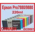 thumbnail image 2 of 8pcsX220ml Ink Cartridges for Epson Stylus 7880/9880 UltraChrome K3 Compatible Large Format Printer, 2 of 2