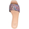 thumbnail image 3 of INC Womens Pink Sparkle Embellished Cushioned Nataliah Square Toe Slip On Sandals 6.5 M, 3 of 4
