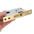 thumbnail image 3 of DEEPCRAFF Stainless Steel Door Handle Lock Set Entry Door Hardware Deadbolt Front Handle For Security, 3 of 8