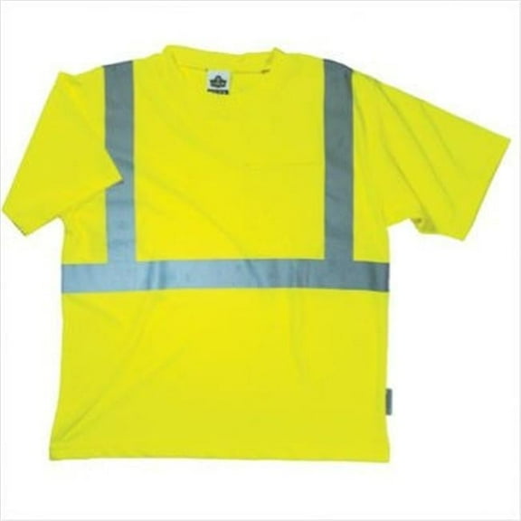 8289 Economy T-Shirt Lime 2 Xlarge