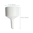 thumbnail image 4 of MasteelfCA Buchner Funnel Laboratory Filtration Funnel Ceramic Labs Funnels for School, 4 of 7
