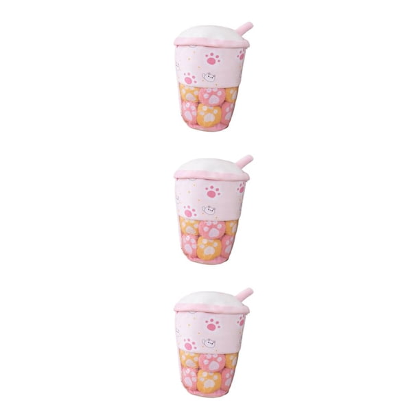 Injueey Tea-almohada para abrazar, cojín, taza de peluche, muñeca de juguete, taza de té de burbujas, extraíble, niña, niño, Navidad, Type1 NO1