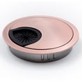 thumbnail image 1 of Jetland Desk Grommet for Wire Organizer - Copper Red, 2-3/8" Hole, GCR60, 2-Pack, 1 of 4