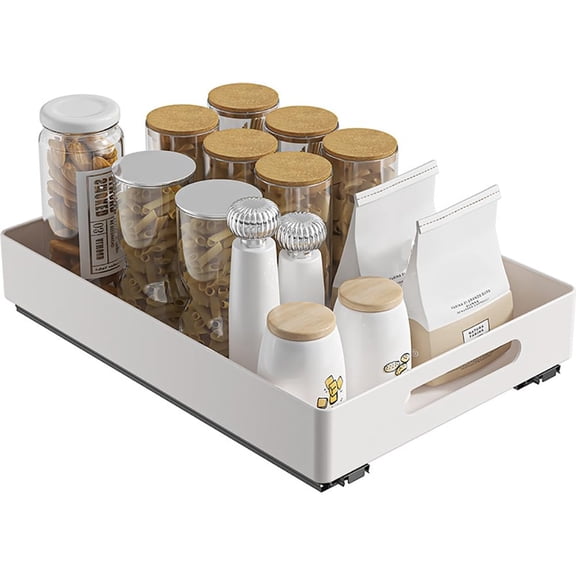 Pull Out Cabinet Organizer, Slide Out Drawers for Kitchen Cabinets, Sliding Drawer Storage, Under Sink, Pantry, Cabinet Pull Out Drawers Shelves