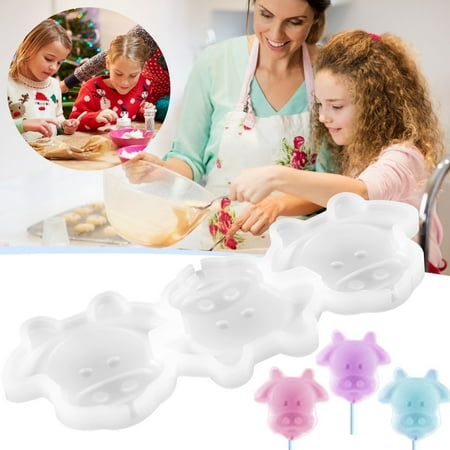 

knqrhpse bakeware sets Maple Leaf Fruit Pumpkin Dinosaur Drop Glue Mold DIY Chocolate Coral Cheese Lollipop Silicone Mold bakeware