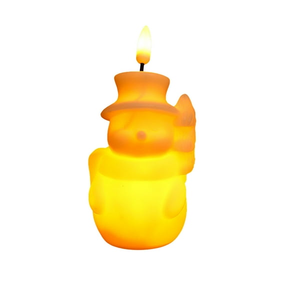 Cheapark LED Flameless Electronic Candles - Simulated Flame Ambience Lights for Home Christmas Desktop & Bedroom, Festive Decor