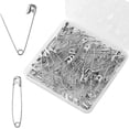 thumbnail image 2 of 30PCS 2 inch Silver Safety Pins - Your Versatile Pinning Solution for Sewing, Crafts & More, 2 of 7