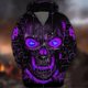 thumbnail image 5 of Sudadera con capucha y cremallera vintage para hombre, estampado de calaveras, chaqueta de moda con estampado 3D, tendencia informal de calle, ropa de otoño e invierno para hombre, 5 of 5