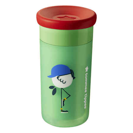 Tommee Tippee Spill-Proof Insulated Easiflow 360° Cup, Boy – 12m+, 2ct