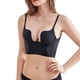 thumbnail image 1 of Gibobby Brasier mujer busto Sujetador de espalda para mujer Sujetador sin espalda en forma de U de alambre Convertible Correa de Bralette sin costuras para dormir(Negro,85B), 1 of 5
