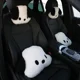 thumbnail image 4 of Sanrioed Pochacco-cojín Lumbar de felpa para coche, almohada Kawaii para el cuello, bonito cojín para asiento de coche, funda para volante, 4 of 5