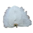 thumbnail image 4 of Gorros de Natación shamjiam para Mujeres Gorro de baño reutilizables con estilo de protección de orejas de pelo, 4 of 8