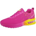 thumbnail image 4 of Fashion Women's Breathable Running Shoes, Pink, Size 8.5, 4 of 9