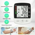 thumbnail image 7 of EHIG Wrist Blood Pressure Monitor,Voice Large LCD Display Adjustable Wrist Cuff 5.3-7.7 inch with 2 Users 180 Memory, 7 of 7