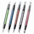 thumbnail image 2 of 5 Pcs Nail Art Sculpture Pen, Dual Tipped Silicone Nail Tools, Silicone Head Acrylic Handle Nail Art Brushes, Rhinestone Nail Polish Carving Pen, Nail Art Tools for Home Salon, 2 of 9