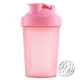 thumbnail image 1 of keepw Bouteille Shaker Portable pour Activités Extérieures avec Boules Shaker Sans BPA Rose, 1 of 6