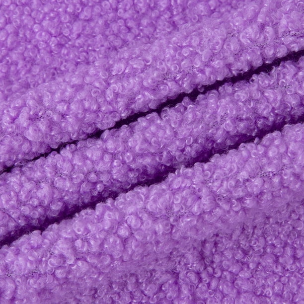 XmhyTop-A Tela de felpa, tela de piel sintética, suministros de costura para manualidades, material de poliéster suave de 1 yarda para manualidades, ropa y decoración del hogar, F62