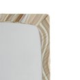thumbnail image 2 of Ambesonne Tan Fitted Sheet, Wavy Lines Vertical Swirl, Full Size, Pale Brown Tan White, 2 of 2