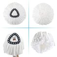thumbnail image 2 of SHAR 1 Pack Spin Mop Replacement Heads Microfiber Mop Refills replace heads safe for cleaning all hard surface floors, 2 of 5