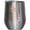 Silver, variant on Stay Pawsitive Pun with Different Cute Cat or Dog Paws Art Merch Gift, White 12oz Wine Tumbler