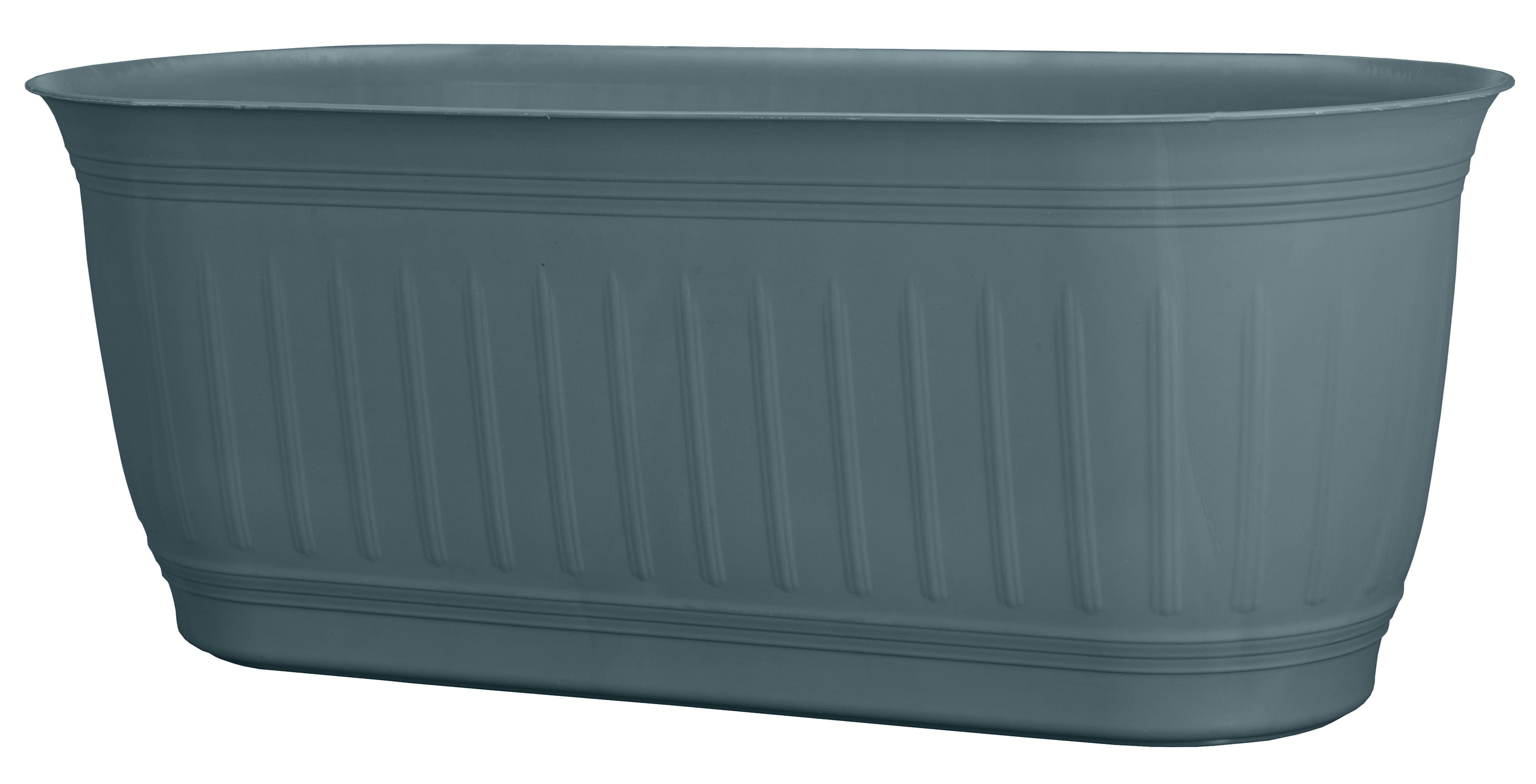 Bloem Colonnade Wood Resin Window Box Planter 24" Forest Green