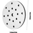 thumbnail image 5 of Almohadilla de lijado suave, 150 mm Almohadillas de interfaz de lijado suave Esponja suave Diámetro 150 mm (17 orificios), 5 of 5