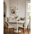 thumbnail image 2 of Elk Home Astoria 1-Light Mini Pendant in Brushed Nickel Finish with Clear Glass Globe Shade, 6-inch Wide, 2 of 4