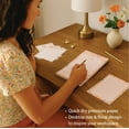 thumbnail image 5 of 1 PACK MAGNETIC NOTEPADS for REFRIGERATOR with PEN HOLDER-52 Sheets, 5.8x8.25, Magnetic Notepad, Office Desk Pad, To Do List Pad, Cute Gift for Her, Stationery Organizer, 5 of 11