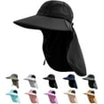 thumbnail image 1 of Sun Hat for Men Women with Neck Flap,UPF 50+ UV Protective Hiking Fishing Hats,Wide Brim Sun Hat for Women&Men, 1 of 5