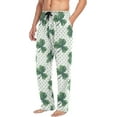 thumbnail image 4 of GZHJMY St. Patrick's Day Pajama Pants for Men, Lounge Pants Lightweight Men Pajama Bottoms with Drawstring Pockets, Christmas New Year Birthday Gifts, Small, 4 of 6