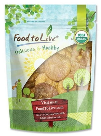 Food To Live ® Certified Organic Figs (2 Pounds)