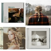 Midnights (X) (Jade Green CD) & Evermore (X) & Fearless & Tortured Poets Department (X) (Manuscript- Bonus Track)