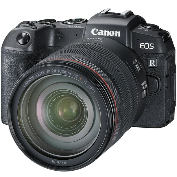 Canon EOS RP Full-Frame Mirrorless 4K Camera 2 Lens Kit RF 24-105mm F4 L IS  USM + RF 50mm F1.8 STM 3380C012 Bundle with Canon EOS Webcam Accessories