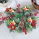 thumbnail image 3 of Corona Candelabro Navidad Guirnalda Decorativa Bayas para Fiestas Navideñas (D), 3 of 6