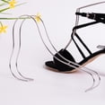 thumbnail image 4 of MasteelfCA 2 Pcs Shoe Display Racks Shoe Organizer Holders Stainless Shoe Display Stands, 4 of 7