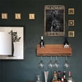 thumbnail image 4 of Vintage Black Cat Tin Sign - What Matters Most, Is how You See Yourself, Funny Metal Sign Black Cat Gift Bathroom Wall Decor 8X12 Inch, 4 of 8