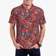 thumbnail image 1 of Balery Fire Sign Camisa Polo de Hombre con Estampado, de Manga Corta y Tejido Medio, Camisa Tipo Golf Polo-X-Large, 1 of 6