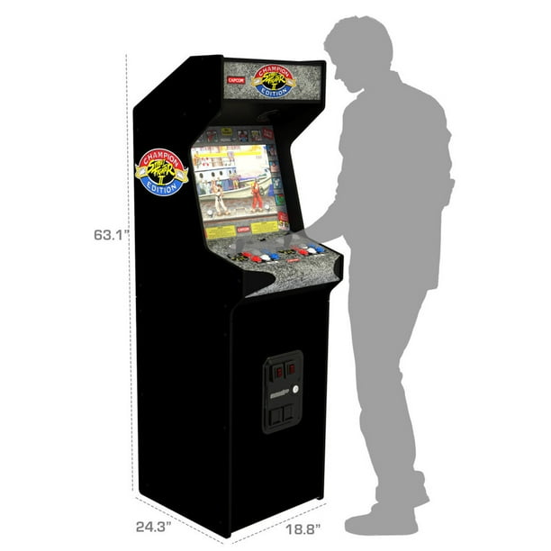Arcade1Up Street Fighter II CE HS-5 Deluxe Stand-Up Cabinet