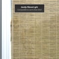 thumbnail image 4 of Red Lantern Burnt Bamboo Cordless Window Shade - Natural 36" W, 4 of 8