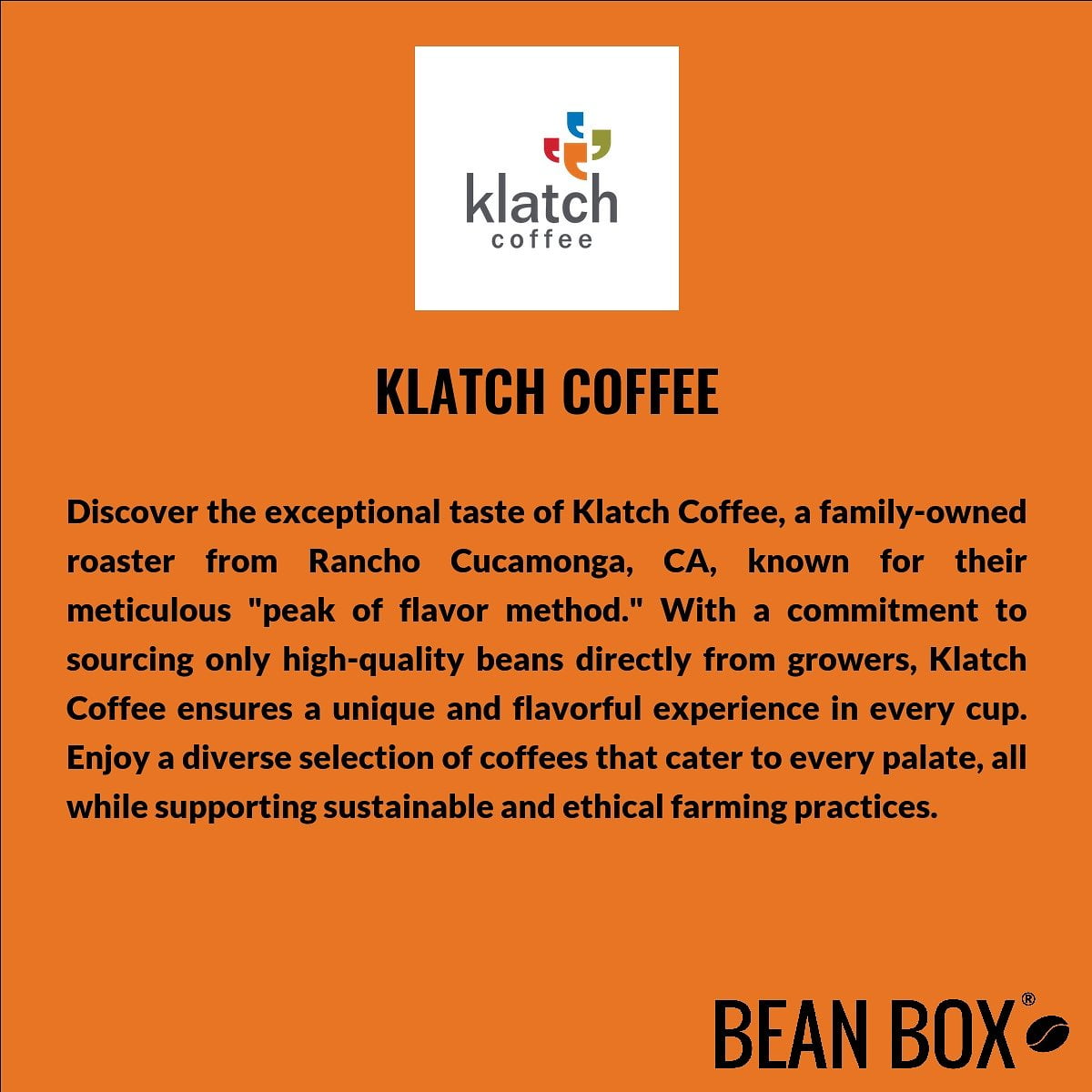 Sumatra Mutu Batak - Roasted by Klatch Coffee - Whole Bean Coffee - 310 Gram Bag