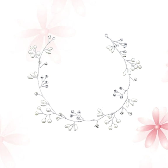 ELAYARD Elegant Plated Hair Vine Headband with for Weddings and Special Occasions, Bridal Hair Accessory