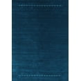 thumbnail image 1 of Ahgly Company Indoor Rectangle Abstract Light Blue Contemporary Area Rugs, 7' x 9', 1 of 4
